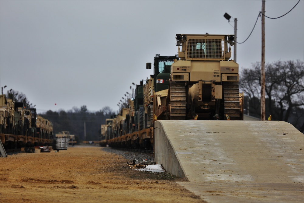 Fort McCoy supports rail movement for deploying Reserve unit