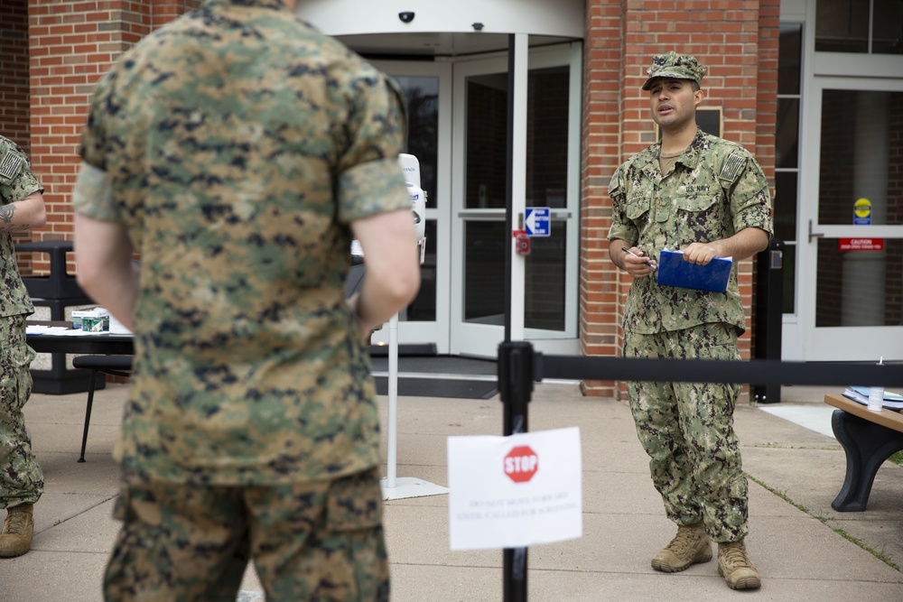 Naval Health Clinic Quantico takes precautionary measures against Coronavirus