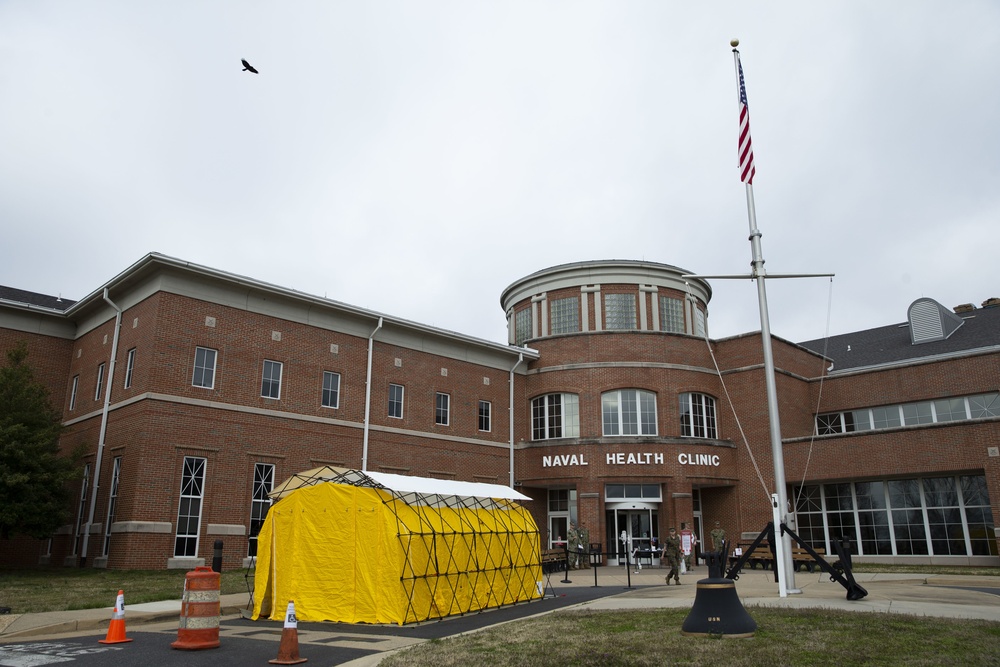 Naval Health Clinic Quantico takes precautionary measures against Coronavirus