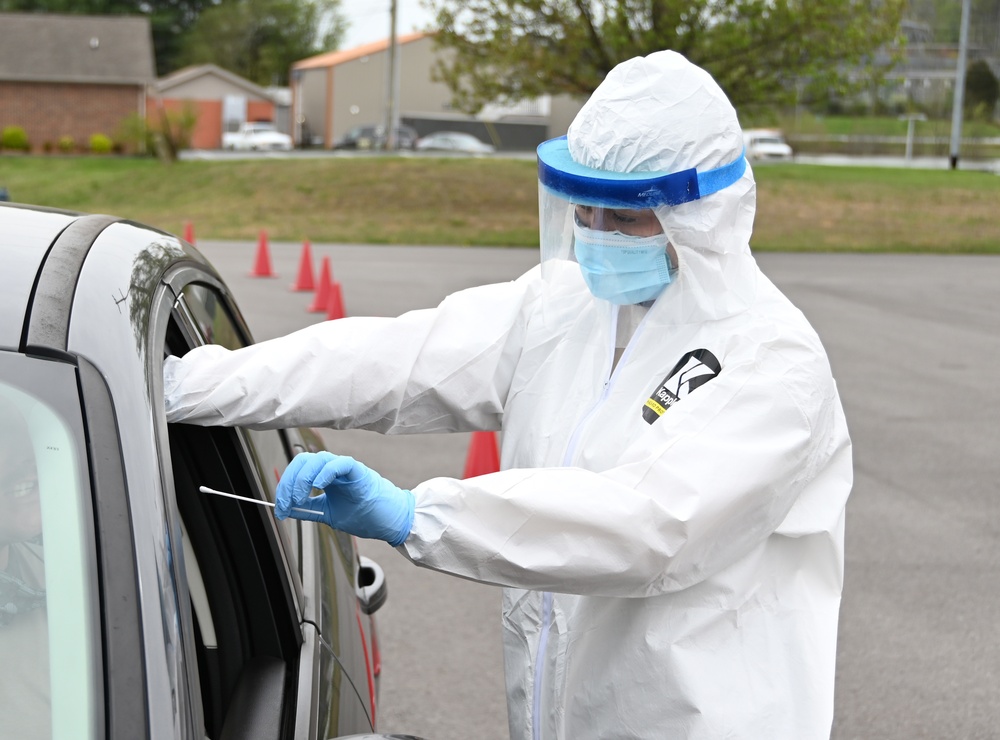 Tennessee National Guard run rural COVID-19 testing sites