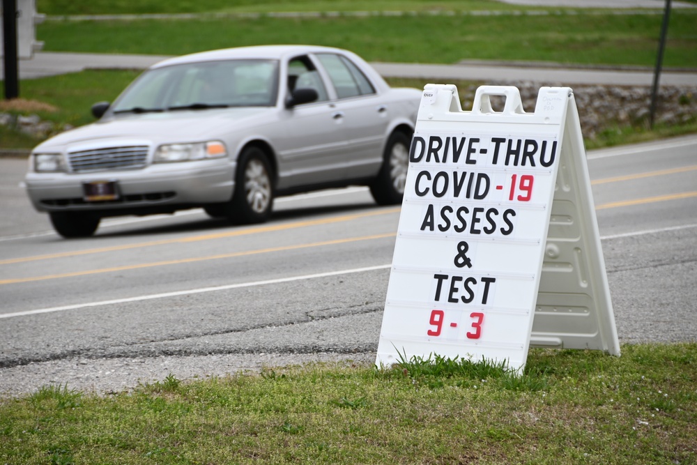 Tennessee National Guard run rural COVID-19 testing sites