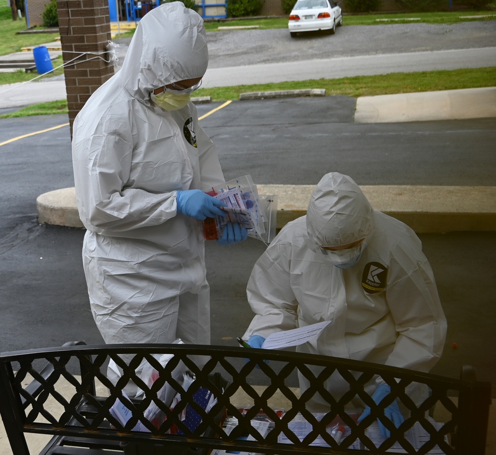 Tennessee National Guard run rural COVID-19 testing sites