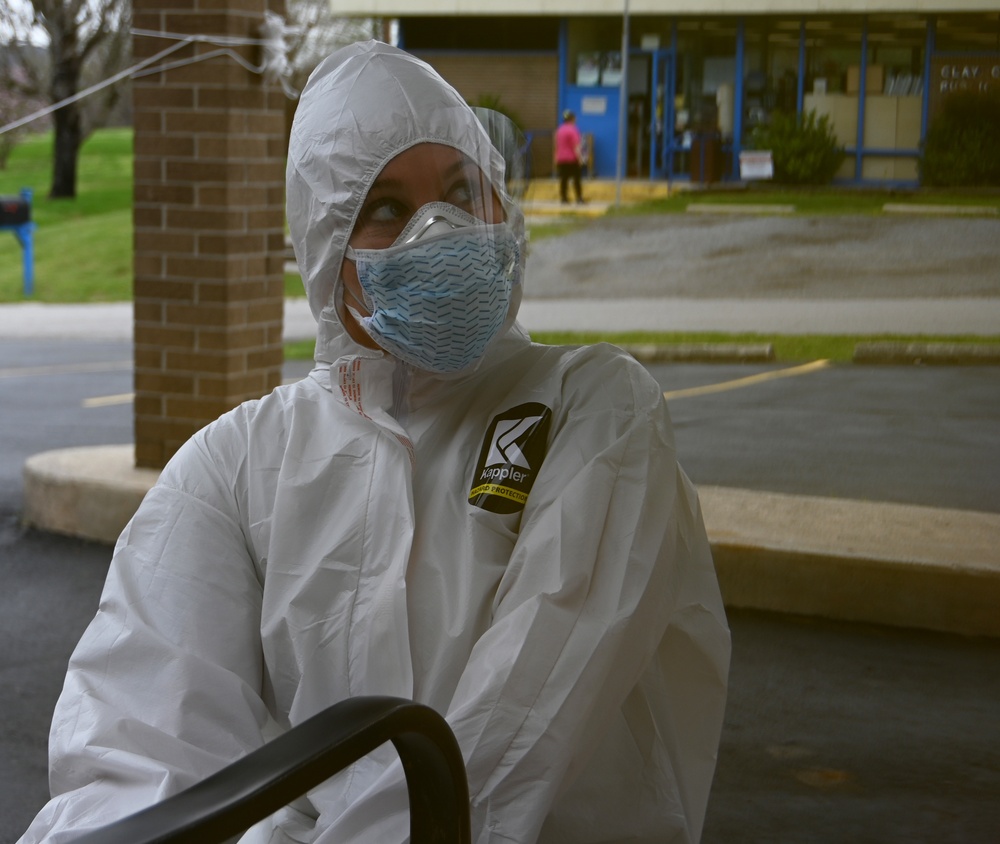 Tennessee National Guard run rural COVID-19 testing sites
