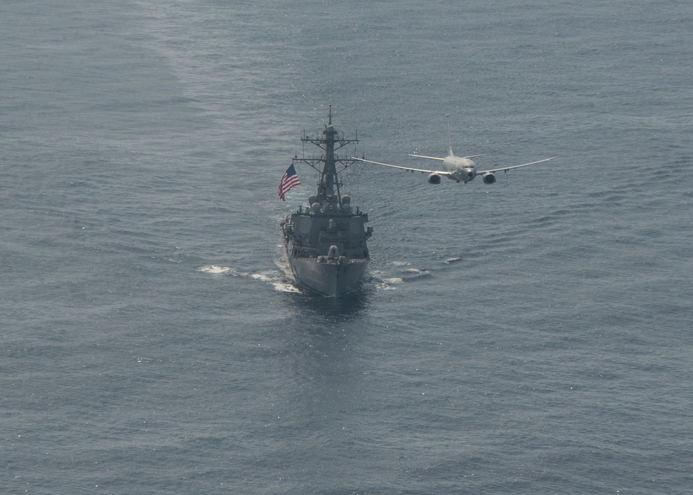 VP-4, USS Porter Photo Exercise