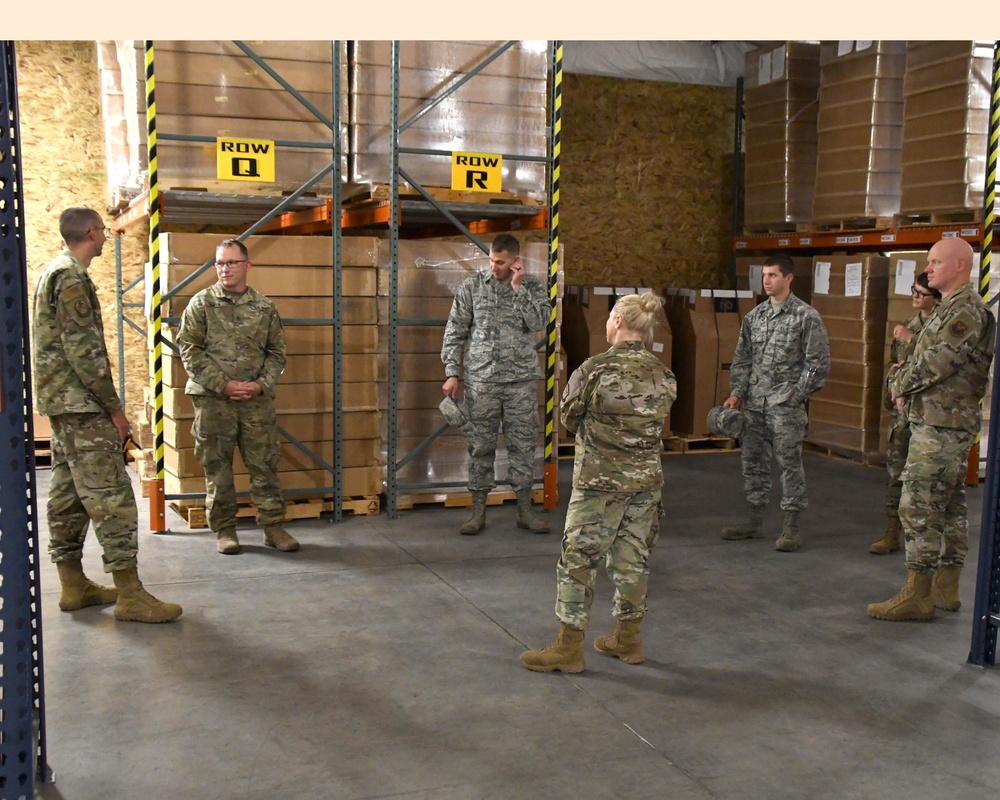 Air Force Logistics Officers Association tours Montana Army National Guard facilities