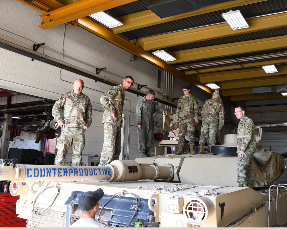 Air Force Logistics Officers Association tours Montana Army National Guard facilities