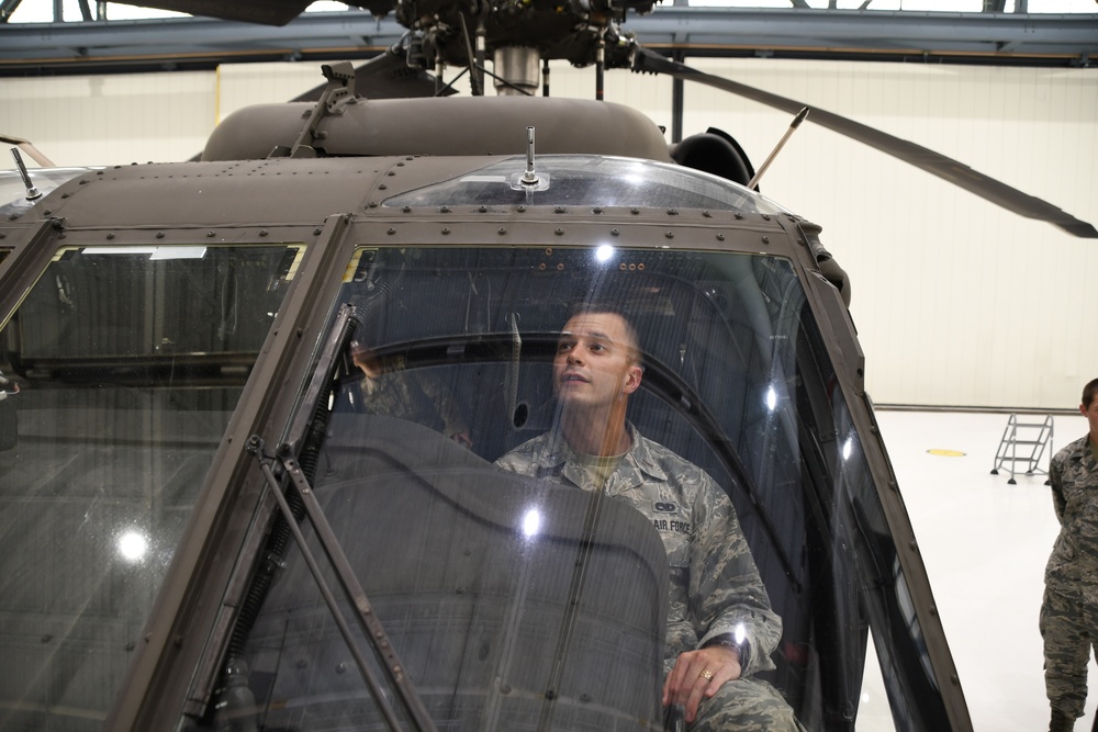 Air Force Logistics Officers Association tours Montana Army National Guard facilities