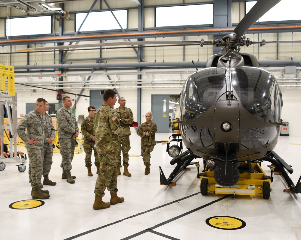 Air Force Logistics Officers Association tours Montana Army National Guard facilities