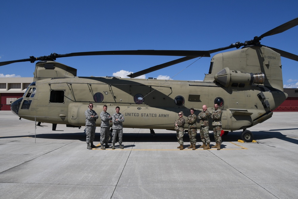 Air Force Logistics Officers Association tours Montana Army National Guard facilities