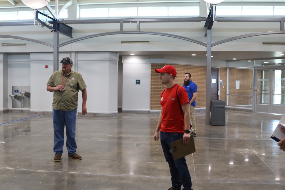 Little Rock District teams evaluating sites for use as alternate care facilities