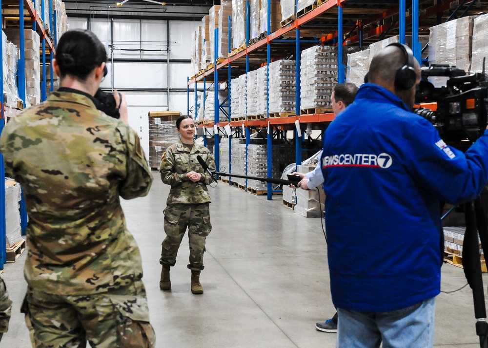 Dayton, Ohio food bank partners with National Guard during COVID-19 pandemic