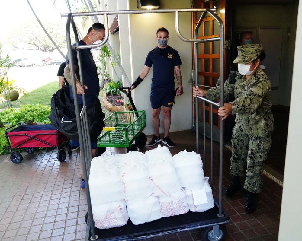 Airmen caring for Airmen