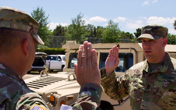 Reenlisting at a CBTS