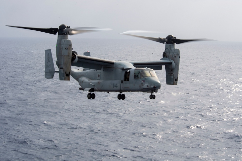 USS America, 31st MEU Conduct Flight Operations