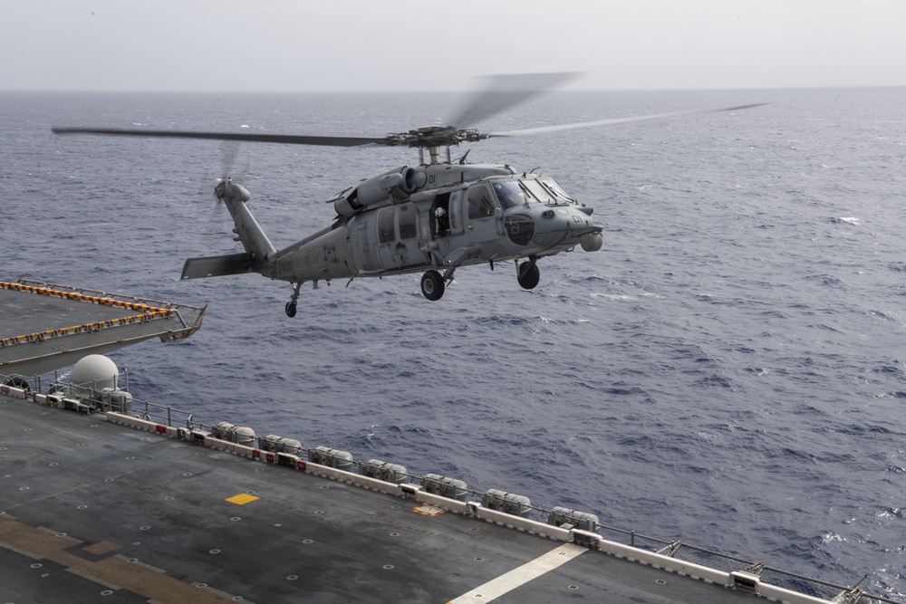 USS America, 31st MEU Conduct Flight Operations