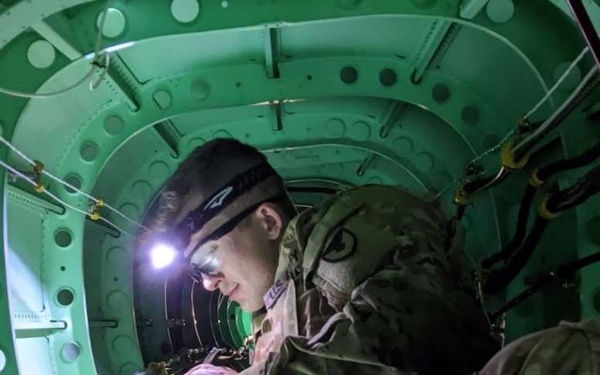 AH-64E Tail Boom Repair