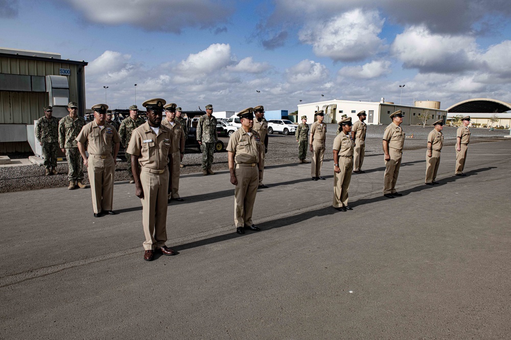 Camp Lemonnier Celebrates the 127th Birthday of the U.S. Navy Chief Petty Officer