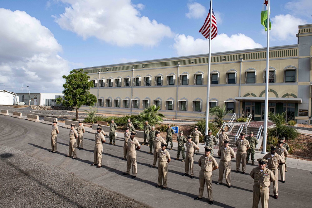 Camp Lemonnier Celebrates the 127th Birthday of the U.S. Navy Chief Petty Officer