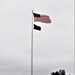 American Flag and Fort McCoy