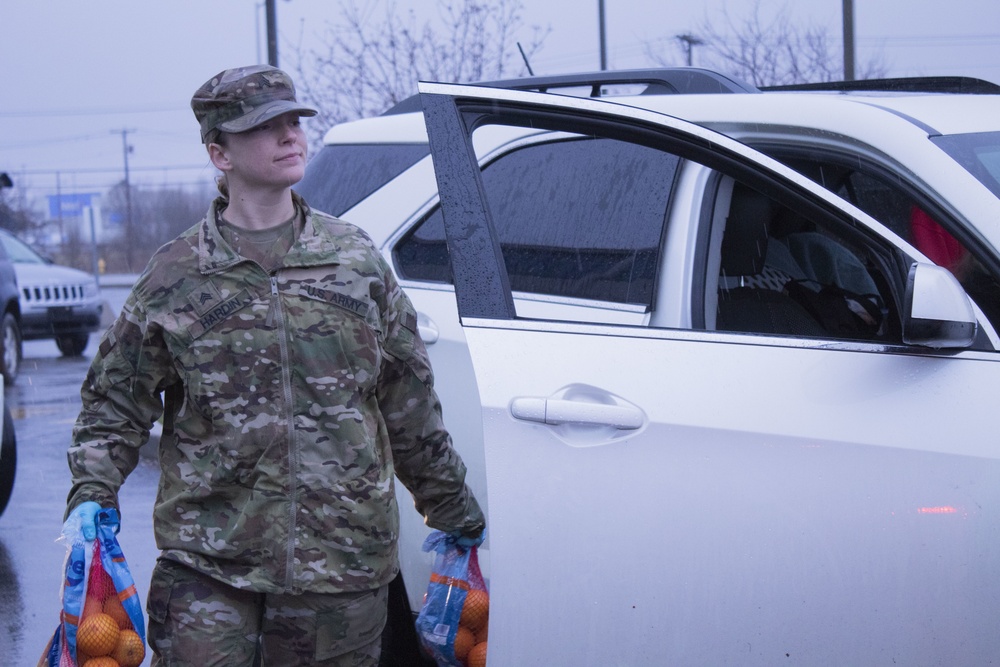 Indiana National Guard helps feed local community in need during COVID-19 response