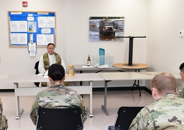 Former Army chaplain who inspired famed SNL character role continues service providing religious support to local Army Reserve Soldiers