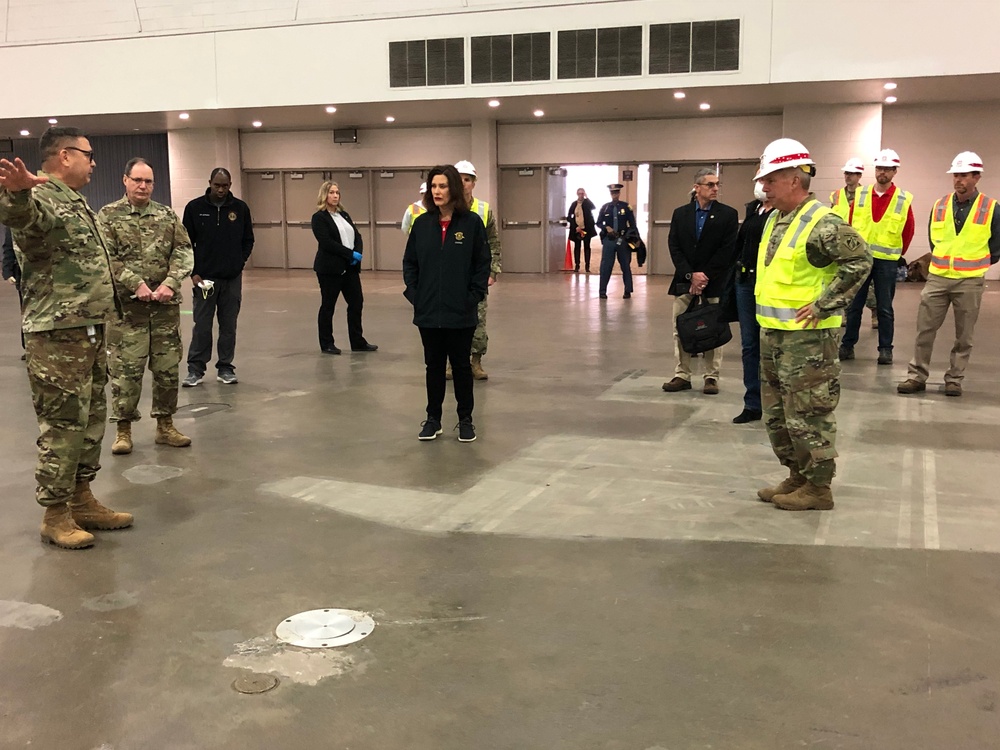 U.S. Army Corps of Engineers Commanding General visits Detroit