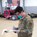 South Carolina National Guard medical teams provide medical screening in support of COVID-19 response efforts