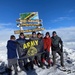 DTRA colonel, Army buddies take Army flag atop Mount Kilimanjaro