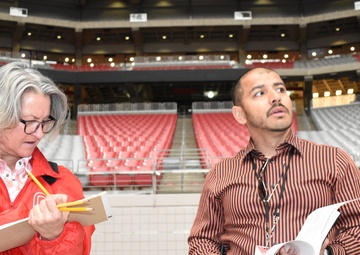 District teams visit alternate care facilities