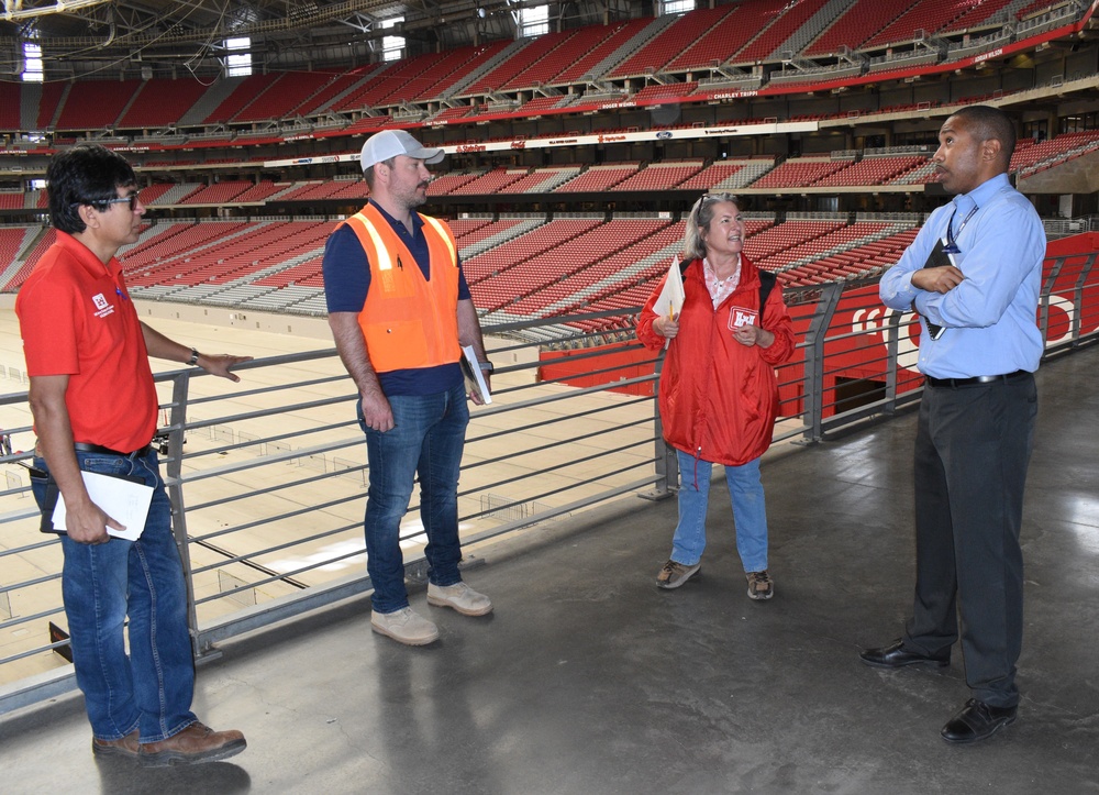 District teams visit alternate care facilities