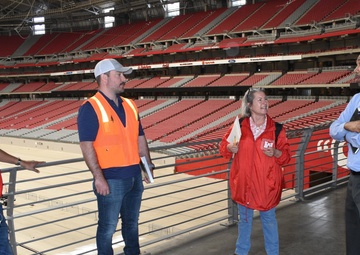 District teams visit alternate care facilities