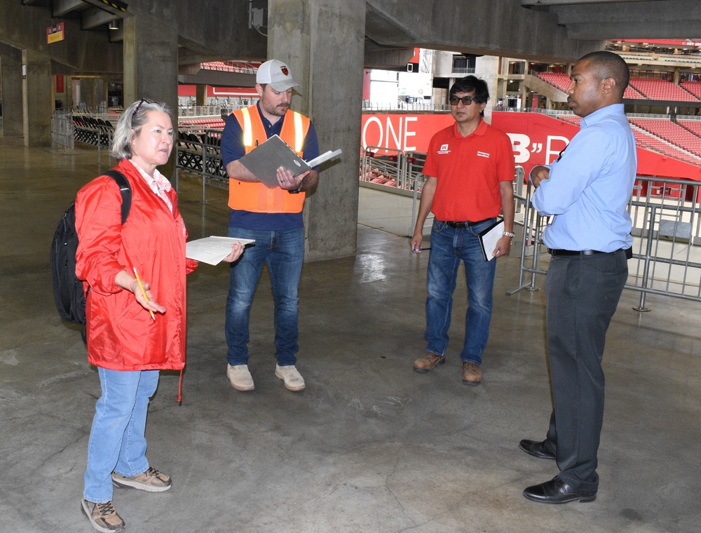 District teams visit alternate care facilities