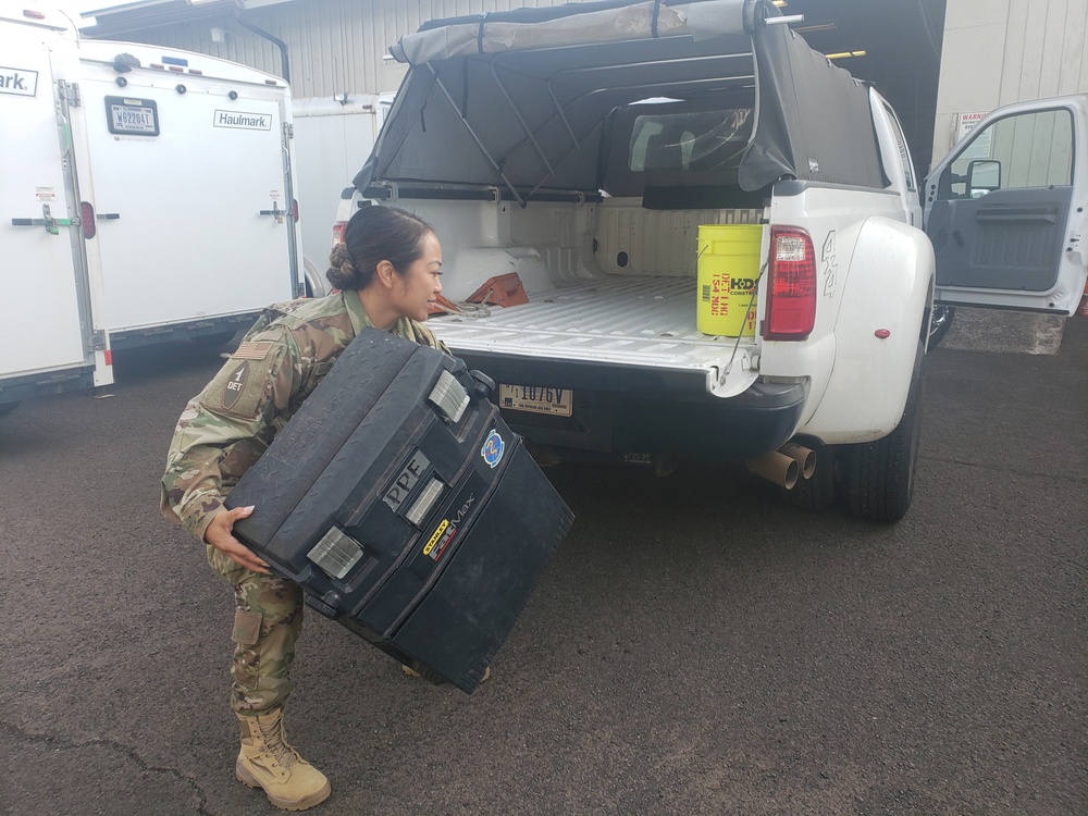 Activated Hawaii National Guardsmen Ready for COVID-19 Response