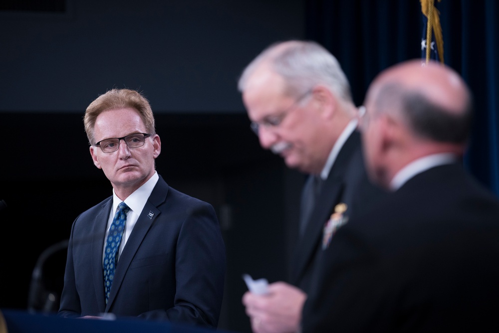 Top Navy Officials Brief on COVID-19 Response