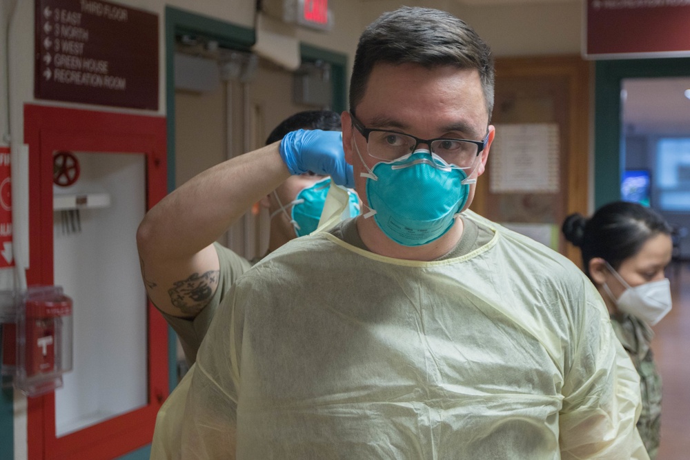 Mass. National Guard tests for COVID at Holyoke Soldiers’ Home