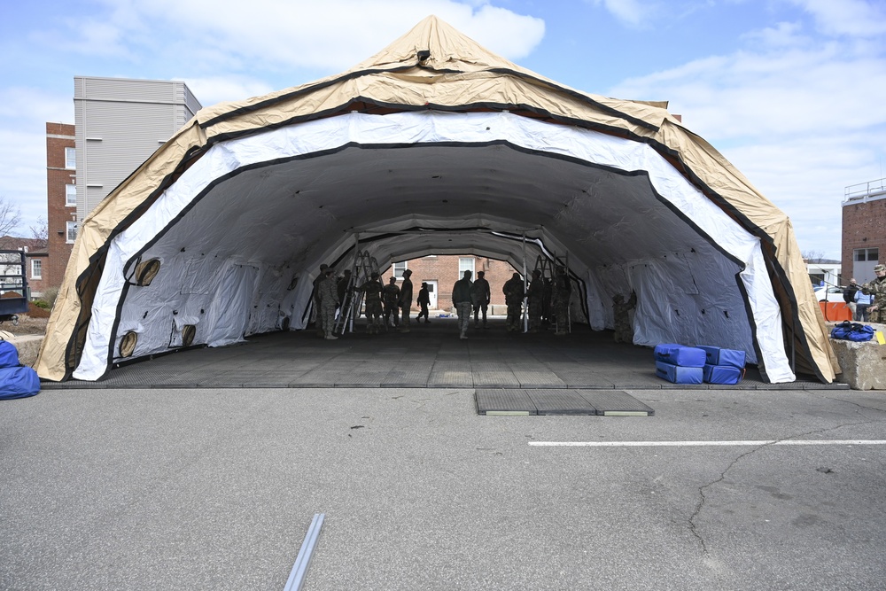 CT Army, Air and State Guardsmen COVID-19 response