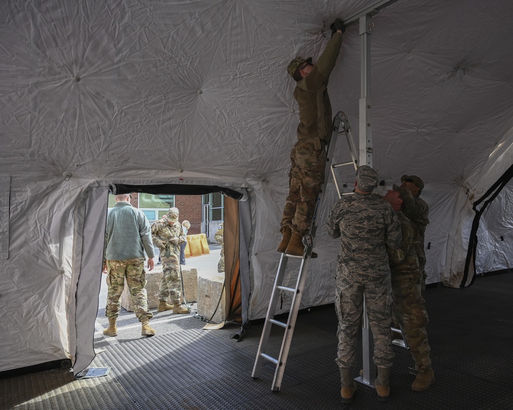 CT Army, Air and State Guardsmen COVID-19 response