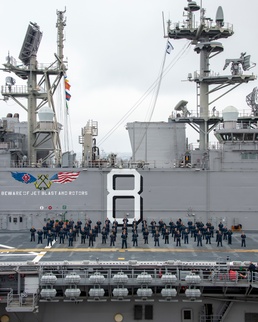 Makin Island Chiefs Celebrate 127th CPO Birthday