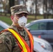 New Jersey National Guardsmen direct traffic to support local agencies during COVID-19 testing