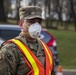 New Jersey National Guardsmen direct traffic to support local agencies during COVID-19 testing