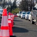 New Jersey National Guardsmen direct traffic to support local agencies during COVID-19 testing