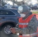 New Jersey National Guardsmen direct traffic to support local agencies during COVID-19 testing