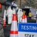 New Jersey National Guardsmen direct traffic to support local agencies during COVID-19 Testing