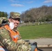 New Jersey National Guardsmen direct traffic to support local agencies during COVID-19 testing