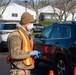 New Jersey National Guardsmen direct traffic to support local agencies during COVID-19 testing