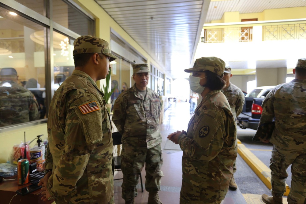 Guam National Guard Provides Support at Isolation Site