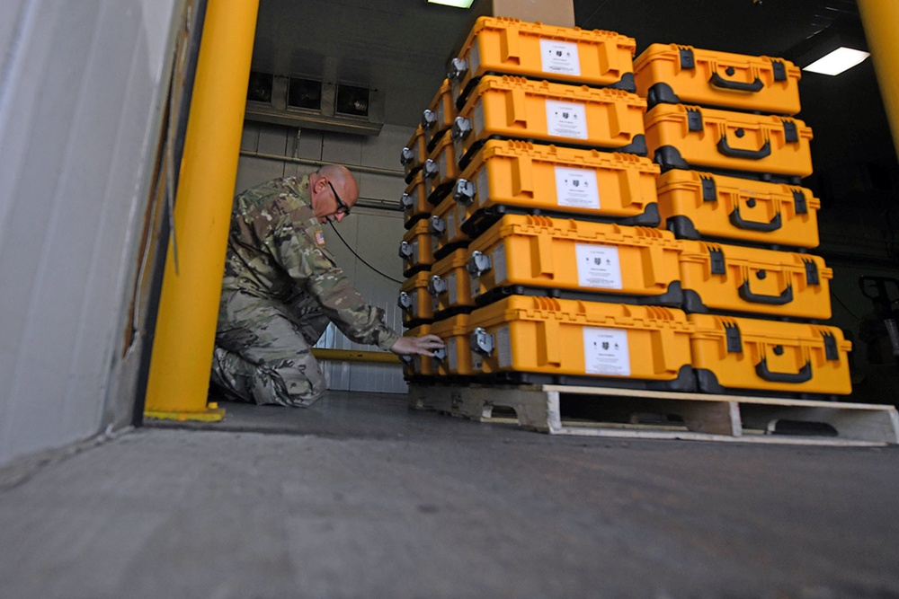 La. Guard distributes critical medical supplies statewide