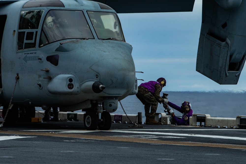 31st MEU, USS America conduct air defense exercise