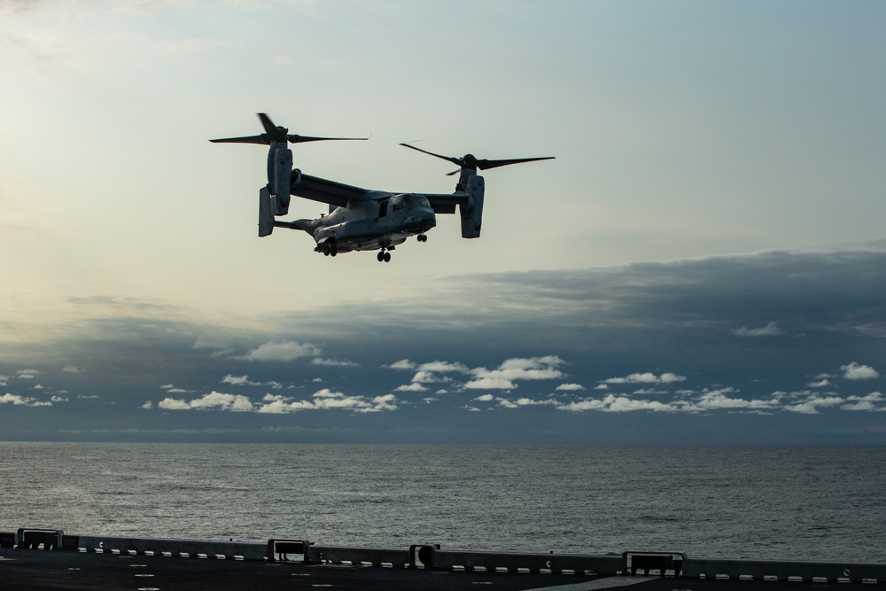 31st MEU, USS America conduct air defense exercise