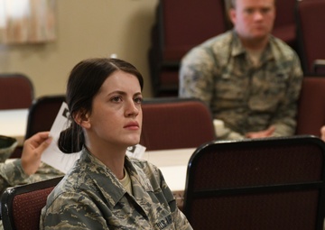 Airmen serve their fellow Veterans at the Holyoke Veteran's Home during the COVID-19 response